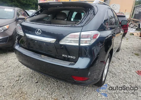 2011 Lexus Rx z USA, uszkodzony, nr VIN 2T2BK1BAXBC117801